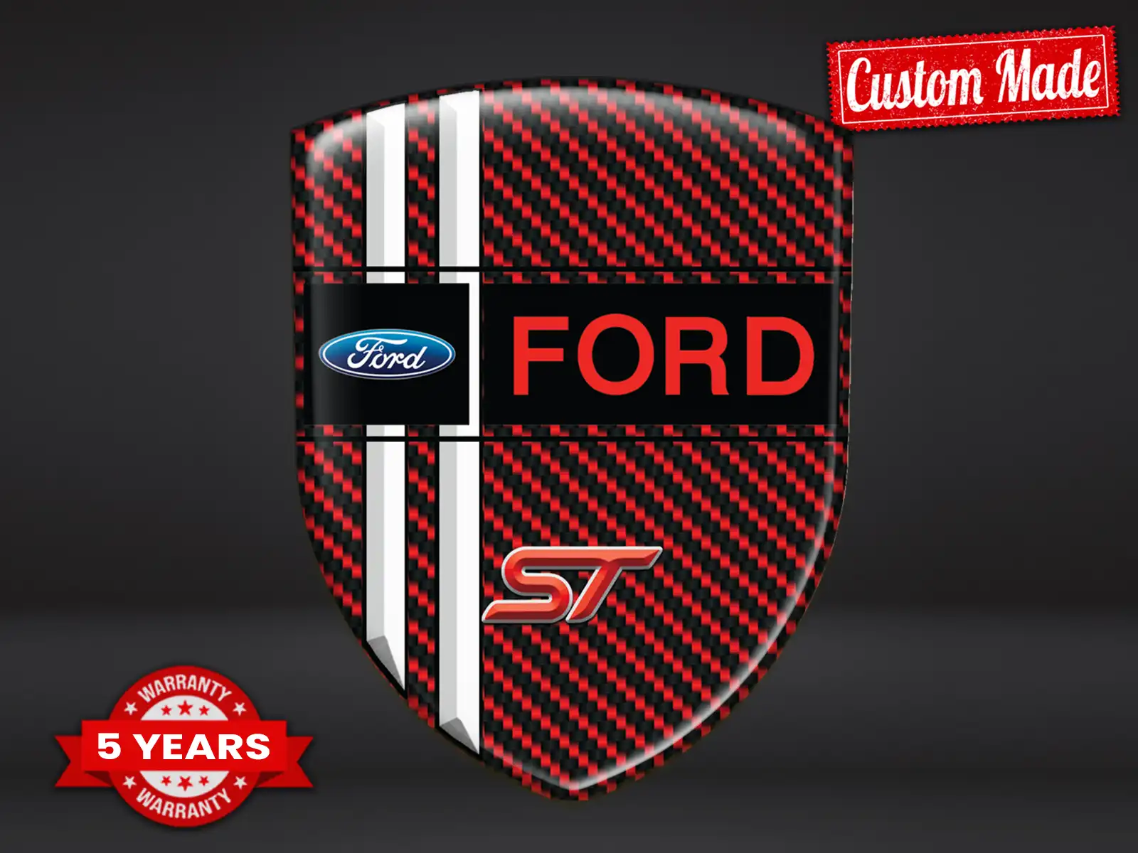 Ford Vinyle Auto Sur Mesure Limité Édition Moderne